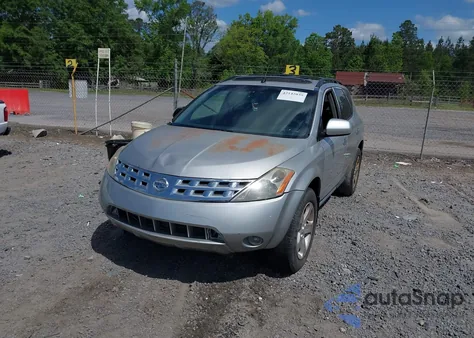 2004 Nissan Murano Sl from USA, damaged, VIN JN8AZ08T04W214583